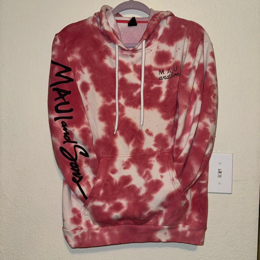 Men’s tie dye hoodie